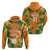 Ivory Coast Football Custom Zip Hoodie Les Elephants Champions - Wonder Print Shop