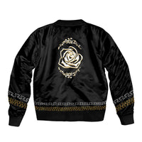 Mexico Mariachi Charro Costume Inpsired Sleeve Zip Bomber Jacket