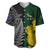 Personalised New Zealand Mix South Africa Rugby Baseball Jersey Protea Vs. Silver Ferns LT7 - Wonder Print Shop