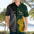 Personalised New Zealand Mix South Africa Rugby Hawaiian Shirt Protea Vs. Silver Ferns - Wonder Print Shop