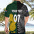 Personalised New Zealand Mix South Africa Rugby Hawaiian Shirt Protea Vs. Silver Ferns - Wonder Print Shop