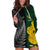 Personalised New Zealand Mix South Africa Rugby Hoodie Dress Protea Vs. Silver Ferns - Wonder Print Shop