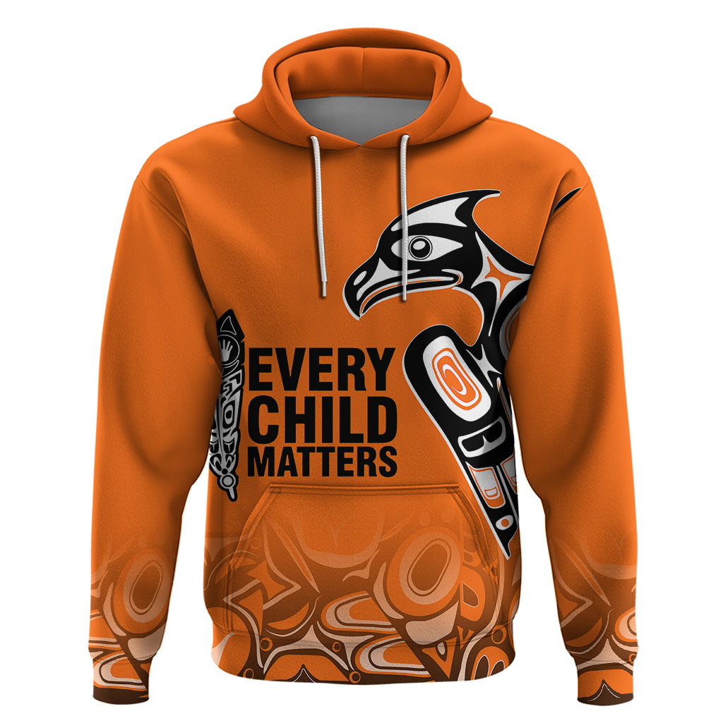 Canada Indigenous Hoodie Aboriginal Bird Art - Every Child Matters - Wonder Print Shop