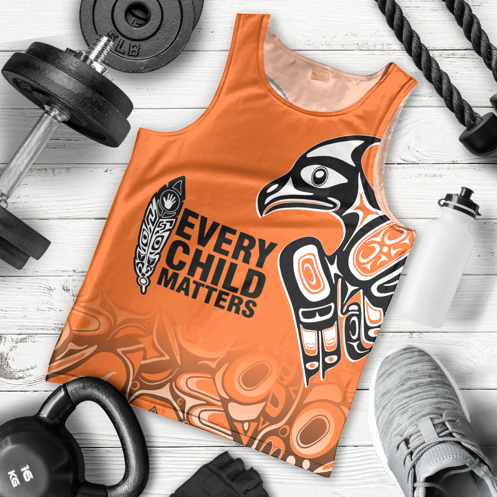 canada-indigenous-men-tank-top-aboriginal-bird-art-every-child-matters