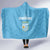 Uruguay Football 2024 Custom Hooded Blanket Los Charruas Sol de Mayo Ornamental Style