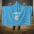 Uruguay Football 2024 Custom Hooded Blanket Los Charruas Sol de Mayo Ornamental Style