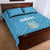 Uruguay Football 2024 Custom Quilt Bed Set Los Charruas Sol de Mayo Ornamental Style - Wonder Print Shop