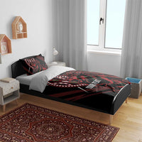 Kenya King Lion Personalized Bedding Set Stylized Maasai Shield - Wonder Print Shop