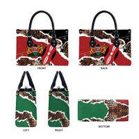 Kenya Grunge Leather Bag Mix Animal Skin Pattern - Wonder Print Shop