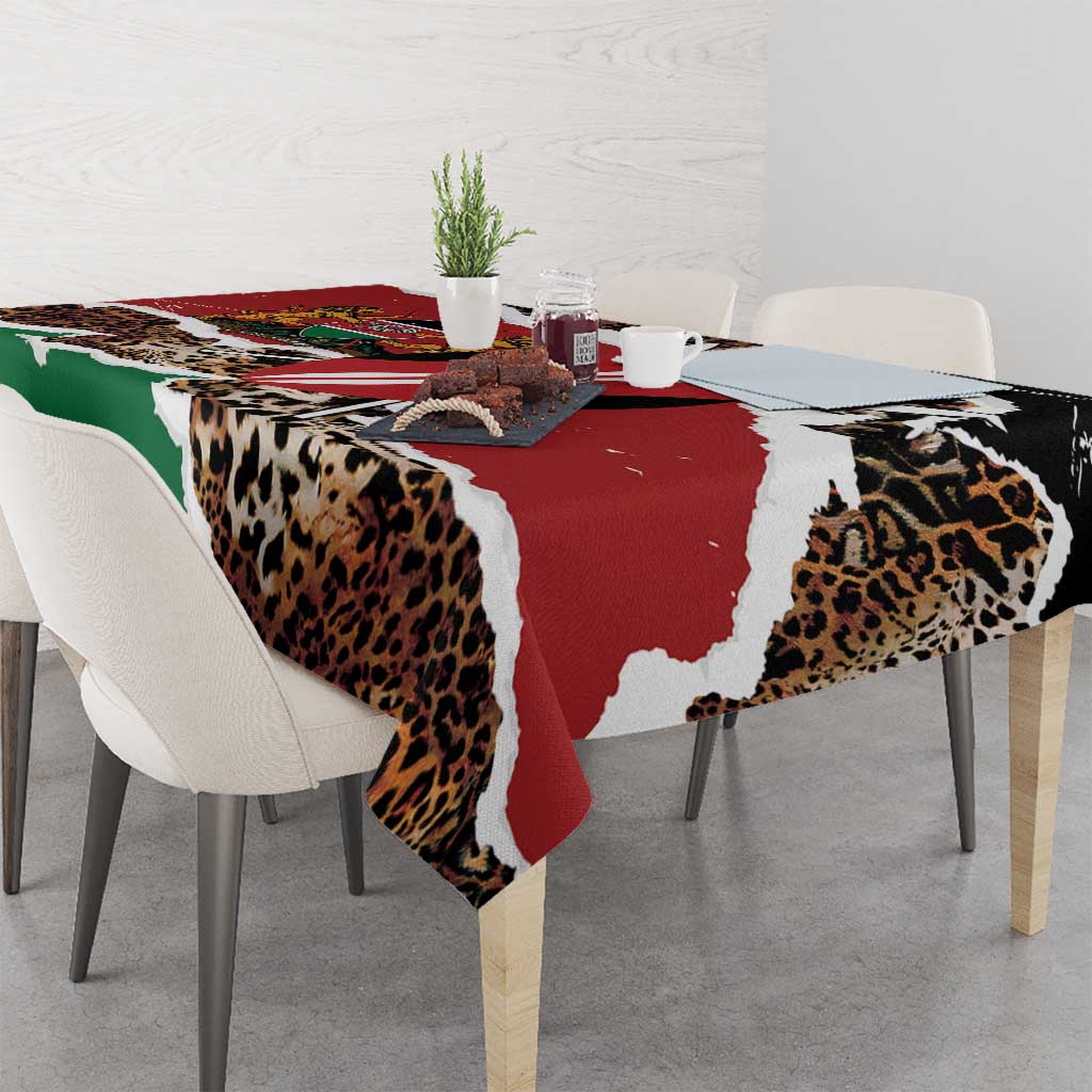 Kenya Grunge Tablecloth Mix Animal Skin Pattern - Wonder Print Shop