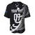 Personalised New Zealand Rugby Baseball Jersey Aotearoa Silver Fern Koru Maori Style LT7 - Wonder Print Shop