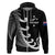 Personalised New Zealand Rugby Hoodie Aotearoa Silver Fern Koru Maori Style - Wonder Print Shop