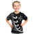 Personalised New Zealand Rugby Kid T Shirt Aotearoa Silver Fern Koru Maori Style - Wonder Print Shop