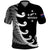 Personalised New Zealand Rugby Polo Shirt Aotearoa Silver Fern Koru Maori Style - Wonder Print Shop