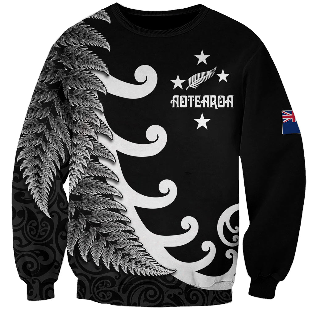 personalised-new-zealand-rugby-sweatshirt-aotearoa-silver-fern-koru-maori-style