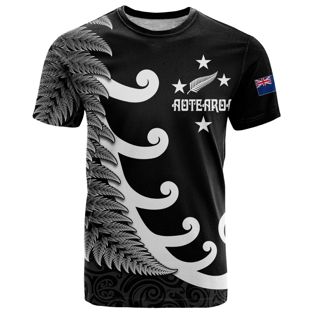 personalised-new-zealand-rugby-t-shirt-aotearoa-silver-fern-koru-maori-style