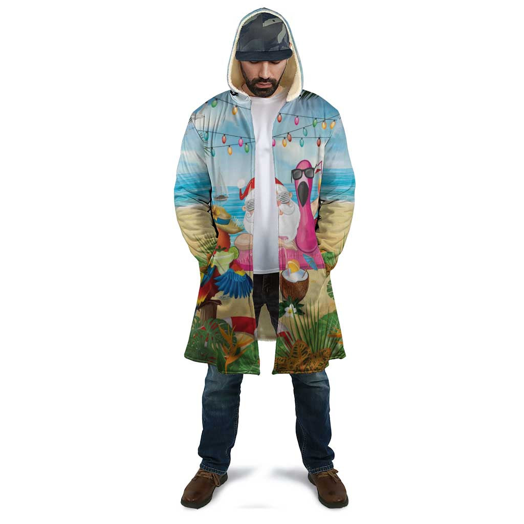 Have Yourself A Beachy Little Christmas Cloak with Santa Chilling - Wonder Print Shop