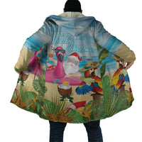 Have Yourself A Beachy Little Christmas Cloak with Santa Chilling - Wonder Print Shop