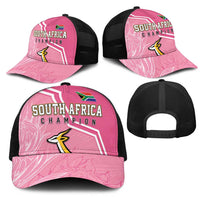 South Africa WC2026 Baseball Net Cap Springboks Special Pink