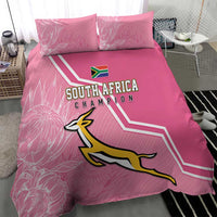 South Africa WC2026 Bedding Set Springboks Special Pink