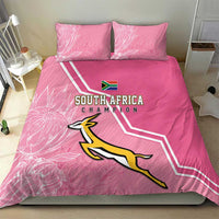 South Africa WC2026 Bedding Set Springboks Special Pink