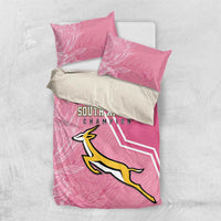 South Africa WC2026 Bedding Set Springboks Special Pink