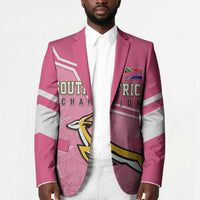 Personalized South Africa WC2026 Blazer Springboks Special Pink