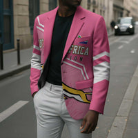 Personalized South Africa WC2026 Blazer Springboks Special Pink