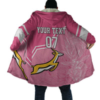 Personalized South Africa WC2026 Cloak Springboks Special Pink