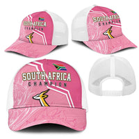 South Africa WC2026 Mesh Trucker Cap Springboks Special Pink