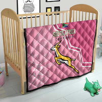 South Africa WC2026 Quilt Springboks Special Pink