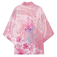 Afro Vodou Erzulie Freda Kimono Hibiscus & Pearls