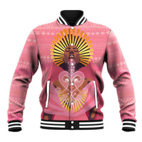 Afro Vodou Erzulie Freda Goddess Baseball Jacket