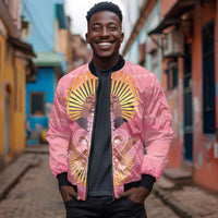 Afro Vodou Erzulie Freda Goddess Bomber Jacket