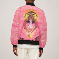 Afro Vodou Erzulie Freda Goddess Bomber Jacket
