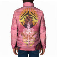 Afro Vodou Erzulie Freda Goddess Padded Jacket