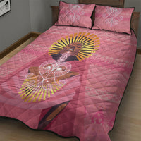 Afro Vodou Erzulie Freda Goddess Quilt Bed Set