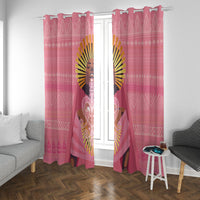 Afro Vodou Erzulie Freda Goddess Window Curtain