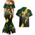 Personalised South Africa Rugby Couples Matching Mermaid Dress and Hawaiian Shirt Proud Bokke We Are Champions LT7 - Wonder Print Shop