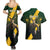 Personalised South Africa Rugby Couples Matching Summer Maxi Dress and Hawaiian Shirt Proud Bokke We Are Champions LT7 - Wonder Print Shop