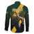 Personalised South Africa Rugby Family Matching Long Sleeve Bodycon Dress and Hawaiian Shirt Proud Bokke We Are Champions LT7 - Wonder Print Shop