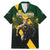 Personalised South Africa Rugby Family Matching Mermaid Dress and Hawaiian Shirt Proud Bokke We Are Champions LT7 - Wonder Print Shop