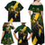 Personalised South Africa Rugby Family Matching Off Shoulder Maxi Dress and Hawaiian Shirt Proud Bokke We Are Champions LT7 - Wonder Print Shop