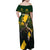 Personalised South Africa Rugby Family Matching Off Shoulder Maxi Dress and Hawaiian Shirt Proud Bokke We Are Champions LT7 - Wonder Print Shop