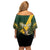 Personalised South Africa Rugby Family Matching Off Shoulder Short Dress and Hawaiian Shirt Proud Bokke We Are Champions LT7 - Wonder Print Shop