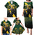 Personalised South Africa Rugby Family Matching Puletasi and Hawaiian Shirt Proud Bokke We Are Champions - Wonder Print Shop