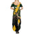 Personalised South Africa Rugby Family Matching Summer Maxi Dress and Hawaiian Shirt Proud Bokke We Are Champions - Wonder Print Shop