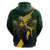 Personalised South Africa Rugby Zip Hoodie Proud Bokke We Are Champions - Wonder Print Shop