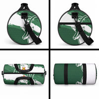 Zimbabwe Rugby Personalized Grunge Duffle Bag GO Sables
