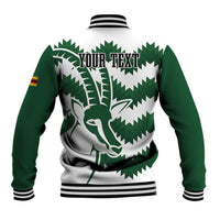 Zimbabwe Rugby The Sables Personalized Baseball Jacket Retro Jersey Inspired - Wonder Print Shop